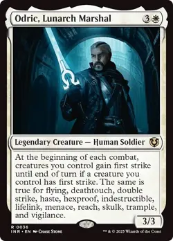 ODRIC, LUNARCH MARSHAL x1 mtg NM-M Innistrad Remastered 1 Rare - Image 1