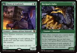 MAYOR OF AVABRUCK // HOWLPACK ALPHA x4 mtg NM/NM- Innistrad Remastered 4 Rare - Image 1
