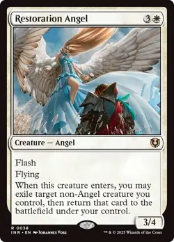 RESTORATION ANGEL x4 mtg NM-M Innistrad Remastered 4 Rare - Image 1
