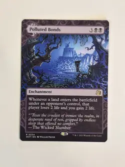 Polluted Bonds Wilds of Eldraine: Enchanting Tales Magic the Gathering MTG - Image 1