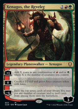 Xenagos, the Reveler [Commander Legends: Battle for Baldur's Gate]M/NM MTG Magic - Image 1