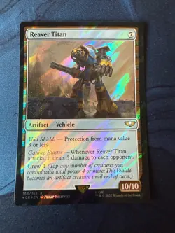 Reaver Titan (Surge Foil) Universes Beyond: Warhammer 40000 Foil - Image 1