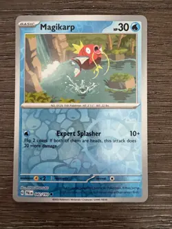 Pokemon TCG Magikarp SV02: Paldea Evolved 042/193 Reverse Holo Common - Image 1