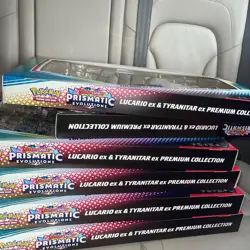 Pokemon TCG: Lucario Ex & Tyranitar Ex Premium Collection (SAM'S CLUB EXCLUSIVE) - Image 1