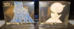 FACTORY SEALED 2025 Pokemon Center Mega Evolution ETB’s Lucario And Gardevoir - Image 1