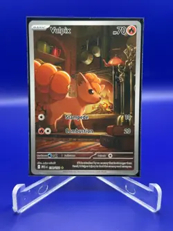 2025 Pokemon TCG English ME Mega Evolution Vulpix 138/132 Illustration Rare - Image 1