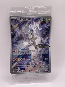 2025 POKEMON SCARLET VIOLET JOURNEY TOGETHER N’S RESHIRAM ILUSTRATION RARE PROMO - Image 1