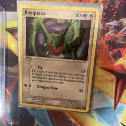 Pokemon Rayquaza 3/17 POP Series 1 Non-Holo LP-NM See Pictures - Image 5