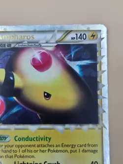 Ampharos Prime - 105/123 HeartGold & SoulSilver Ultra Rare Holo Pokemon - MP - Image 4