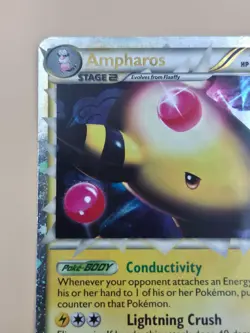 Ampharos Prime - 105/123 HeartGold & SoulSilver Ultra Rare Holo Pokemon - MP - Image 5