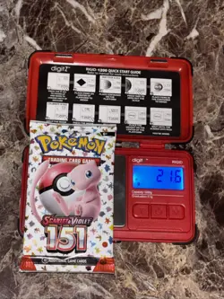 Weighed 21.6G Pokemon 151 Booster Pack 🔥 Factory Sealed New Heavy Pack D3 - Image 1