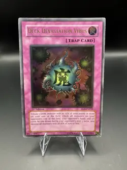 Yu-Gi-Oh! TCG Deck Devastation Virus Ultimate Rare 1st Edition FET-EN058 MP - Image 1