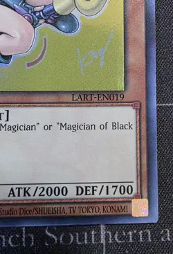 Yugioh Dark Magician Girl LART-EN019 Ultra Rare Lost Art Promo Bonus One Touch - Image 4