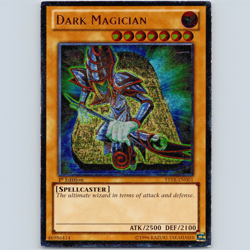Yugioh Dark Magician YSYR-EN001 1st Edition Ultimate Rare Holo - LP - Image 1