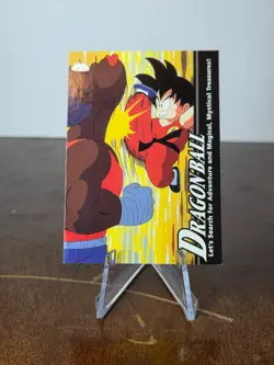 Dragon Ball 1995 Artbox JPP/Amada Card - #77 Goku LP - Image 1