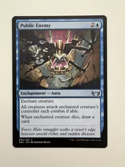 Public Enemy MTG Magic the Gathering Card NM Near Mint SNC - Image 1
