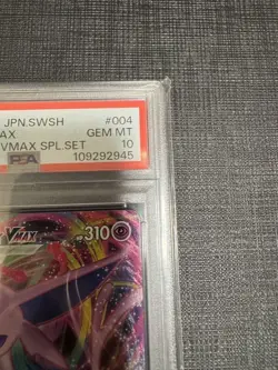 PSA10 Espeon VMAX SP4 004 004 Eevee Heroes Special Set Pokemon Card Rare - Image 4