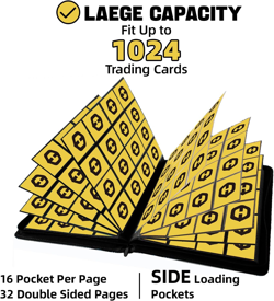 Premium 1000+ Pockets Card Binder, Trading Card Binder, Card Collection Binder 1 - Image 3