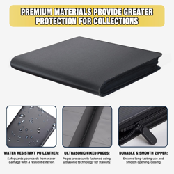 Premium 1000+ Pockets Card Binder, Trading Card Binder, Card Collection Binder 1 - Image 5