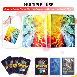 Trading Card Binder for TCG Cards, 9-Pocket Portable Card Collector Ablum Holder - Image 5