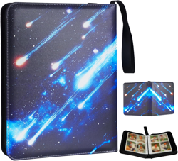 4-Pocket Card Binder - 440-Pocket Trading Card Binder with 55 Removable Double-S - Image 1