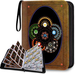 Card Binder 9-Pocket for MTG Magic the Gathering Binder, Trading Card Album Fits - Image 1