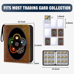 Card Binder 9-Pocket for MTG Magic the Gathering Binder, Trading Card Album Fits - Image 2