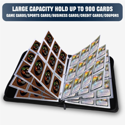 Card Binder 9-Pocket for MTG Magic the Gathering Binder, Trading Card Album Fits - Image 3