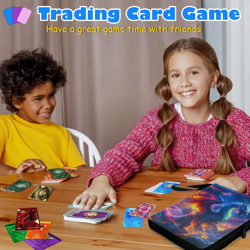 Trading Card Binder 400 Pockets for Pokemon Cards,4 Pockets Card Binder Albums C - Image 4