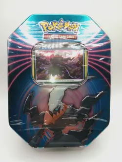 Pokemon TCG Mighty Mysterious Tin [ Darkrai Card Pack ] NEW 820650809859 - Image 1