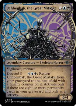 NM Borderless Uchbenbak, the Great Mistake, MTG, LCI, Magic the Gathering, 310 - Image 1