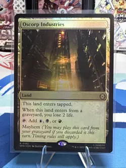 Oscorp Industries Foil - SPM 0182 - NM - MTG Magic - Image 1