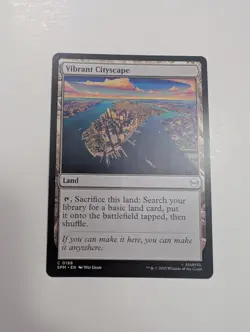 MTG - Vibrant Cityscape - Marvel's Spider-Man NM/M Condition - Image 1