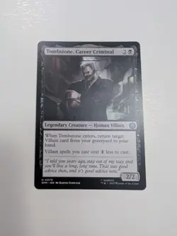 MTG - Tombstone, Career Criminal - Marvel's Spider-Man NM/M Condition - Image 1