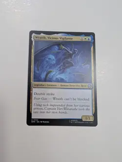 MTG - Wraith, Vicious Vigilante - Marvel's Spider-Man NM/M Condition - Image 1