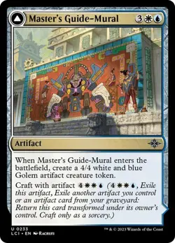 NM Master's Guide-Mural, MTG, LCI, Magic the Gathering, 233 - Image 1