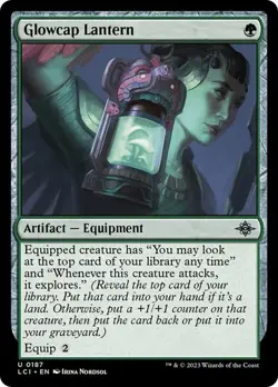 NM Glowcap Lantern, MTG, LCI, Magic the Gathering, 187 - Image 1