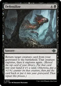 NM Defossilize, MTG, LCI, Magic the Gathering, 103 - Image 1