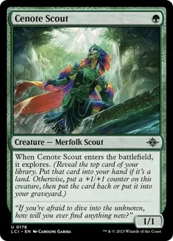 NM Cenote Scout, MTG, LCI, Magic the Gathering, 178 - Image 1