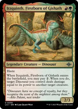 NM Itzquinth, Firstborn of Gishath, MTG, LCI, Magic the Gathering, 230 - Image 1