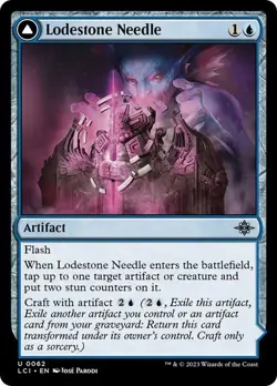 NM Lodestone Needle, MTG, LCI, Magic the Gathering, 62 - Image 1