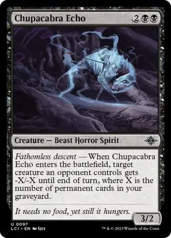 NM Chupacabra Echo, MTG, LCI, Magic the Gathering, 97 - Image 1