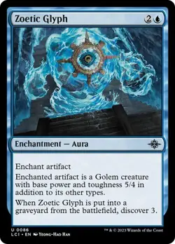 NM Zoetic Glyph, MTG, LCI, Magic the Gathering, 86 - Image 1