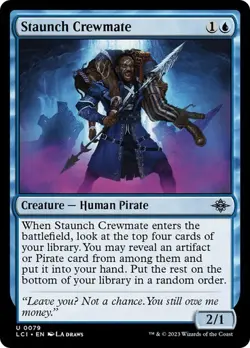 NM Staunch Crewmate, MTG, LCI, Magic the Gathering, 79 - Image 1