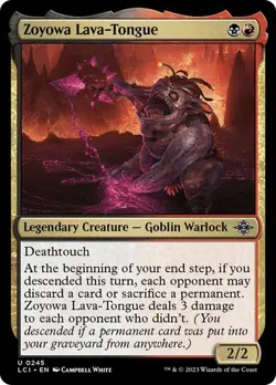 NM Zoyowa Lava-Tongue, MTG, LCI, Magic the Gathering, 245 - Image 1