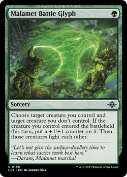 NM Malamet Battle Glyph, MTG, LCI, Magic the Gathering, 198 - Image 1