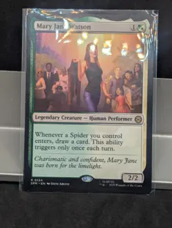 Mary Jane Watson X1 NM Marvel's Spider Man MTG - Image 1