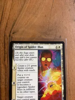 Origin of Spider-Man 0009 Rare Non-Foil Spider-Man MTG - Image 3