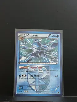 2013 Pokemon Black & White Plasma Freeze Glaceon 23/116 NON Holo NM - Image 1