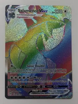 Salamence VMAX 194/189 Swsh03: Darkness Ablaze Holo Secret Rare Pokemon TCG - NM - Image 1